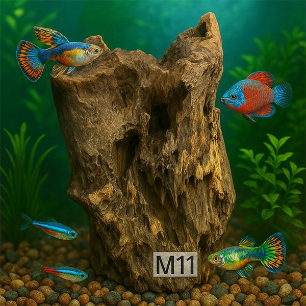 Creaqua Stump Wood Dekor Ağaç Gövdesi M 20-30 Cm