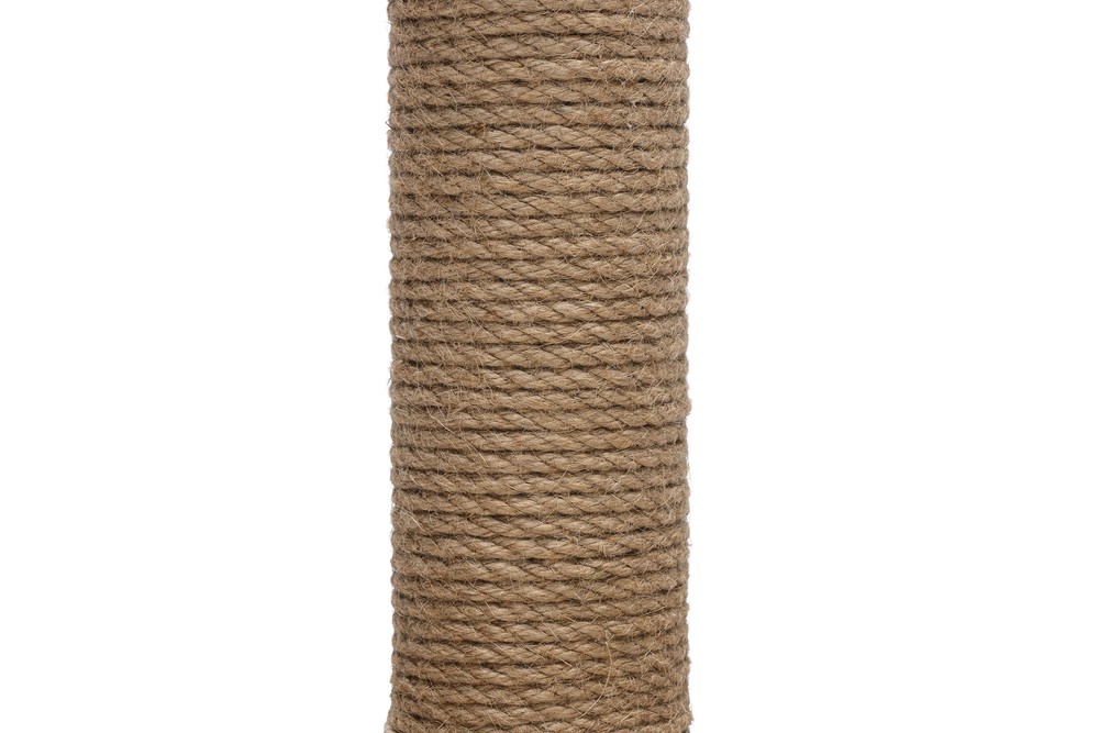 Beeztees DBL Kedi Tırmalama ve Oyuncağı, Kahverengi, 39,5x39,5x62cm