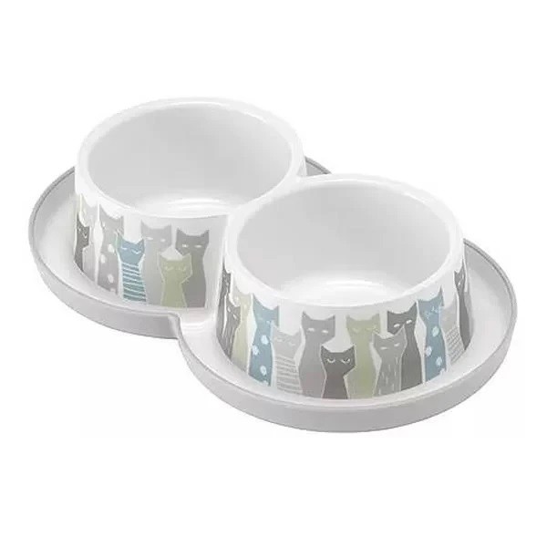 Moderna Trendy Friends İkili Mama Kabı 2x350ml Maasai