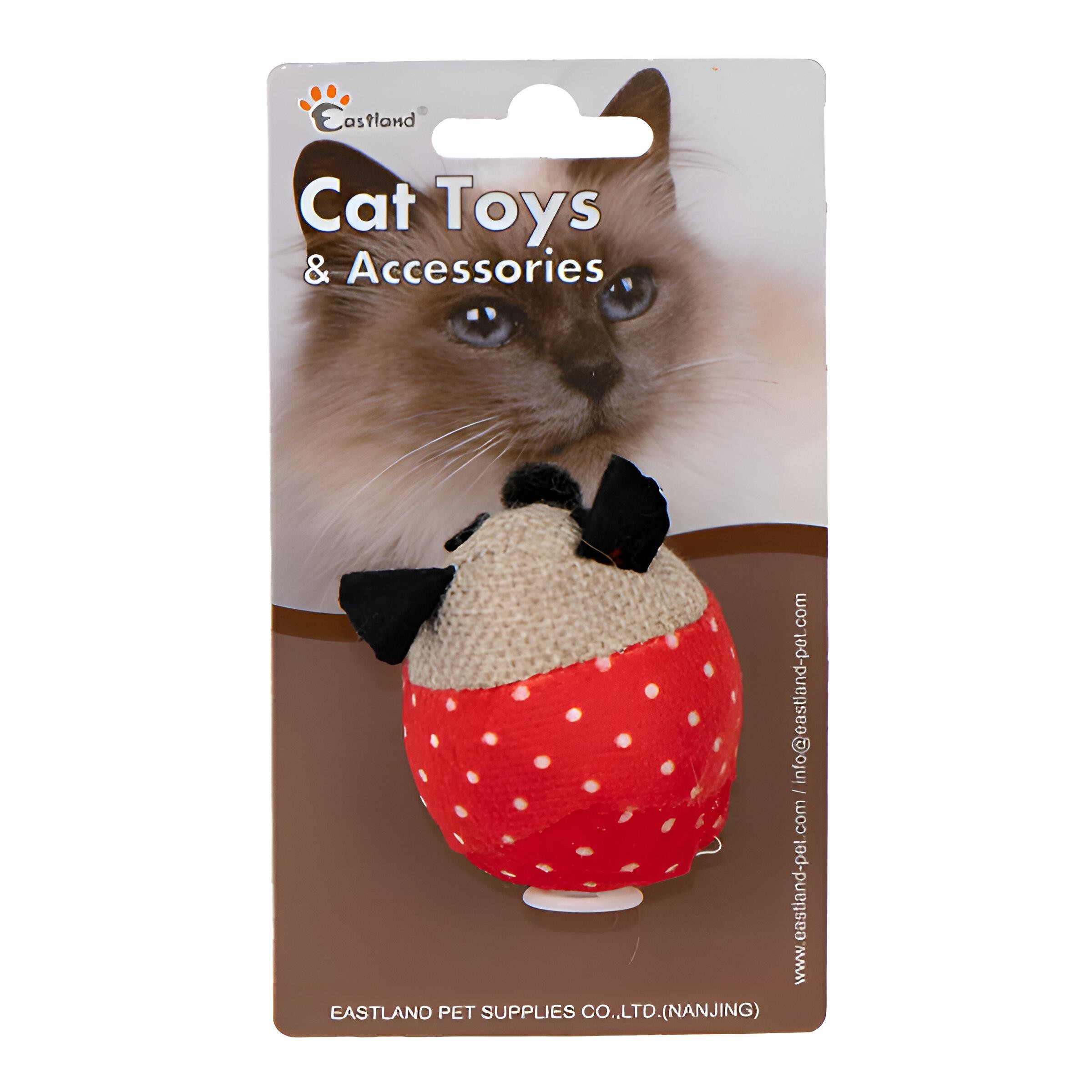 Eastland Titreyen Peluş Fare Kedi Oyuncağı 5,5cm