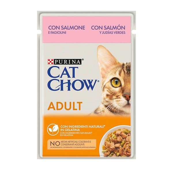 Cat Chow Somonlu Yetişkin Yaş Kedi Maması 85gr