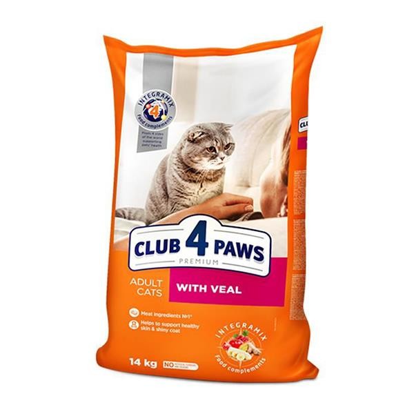 Club4Paws Dana Etli Yetişkin Kedi Maması 14Kg