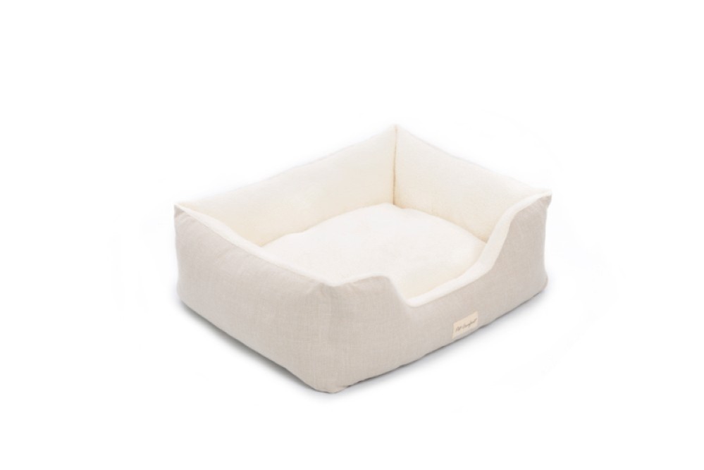 Pet Comfort Echo  Ekru-Ekru Köpek Yatağı M 80x65cm