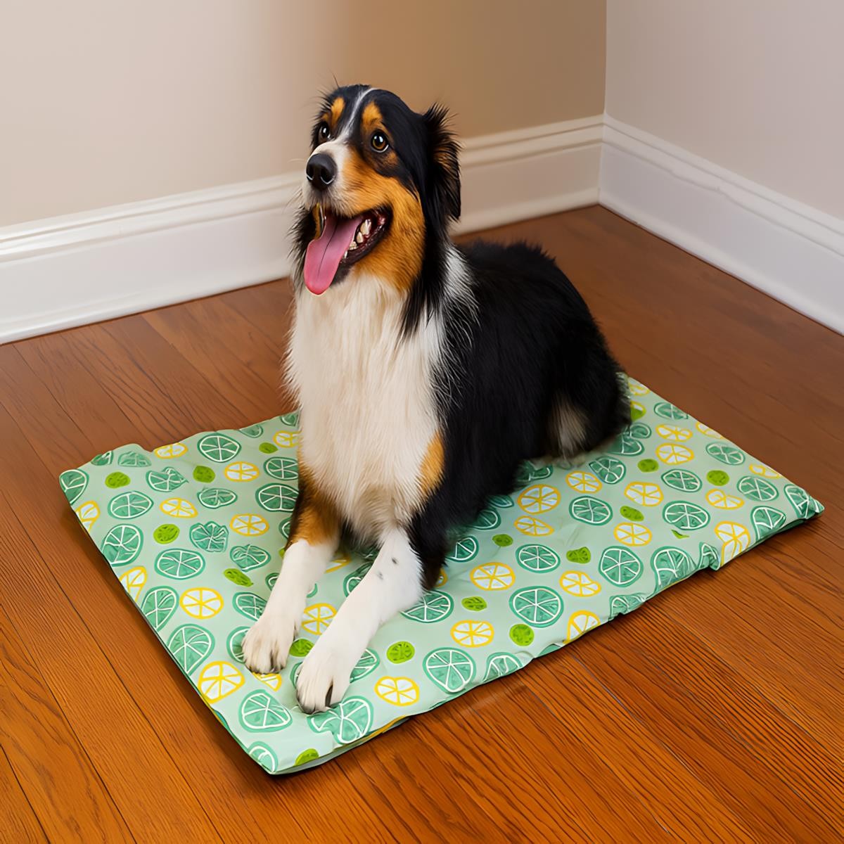Pawise Çiçek Desenli Köpek Serinletici Soğutucu Mat MD 65x50Cm