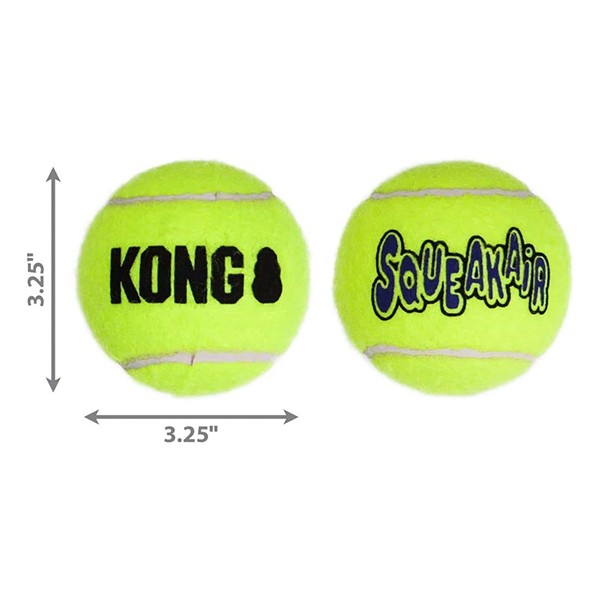 Kong Köpek Air Sq Sesli Tenis Topu L 2 Adet 8cm
