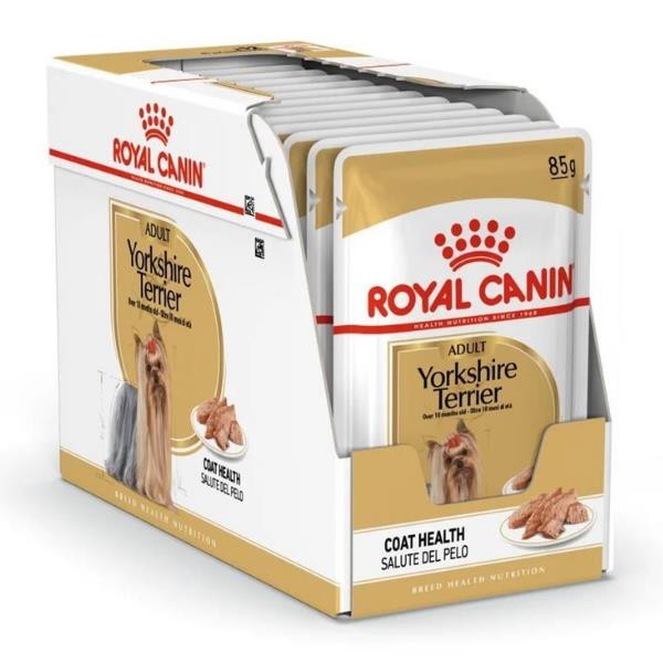 Royal Canin Adult Yorkshire Terrier Yetişkin Köpek Pouch Maması 12x85gr