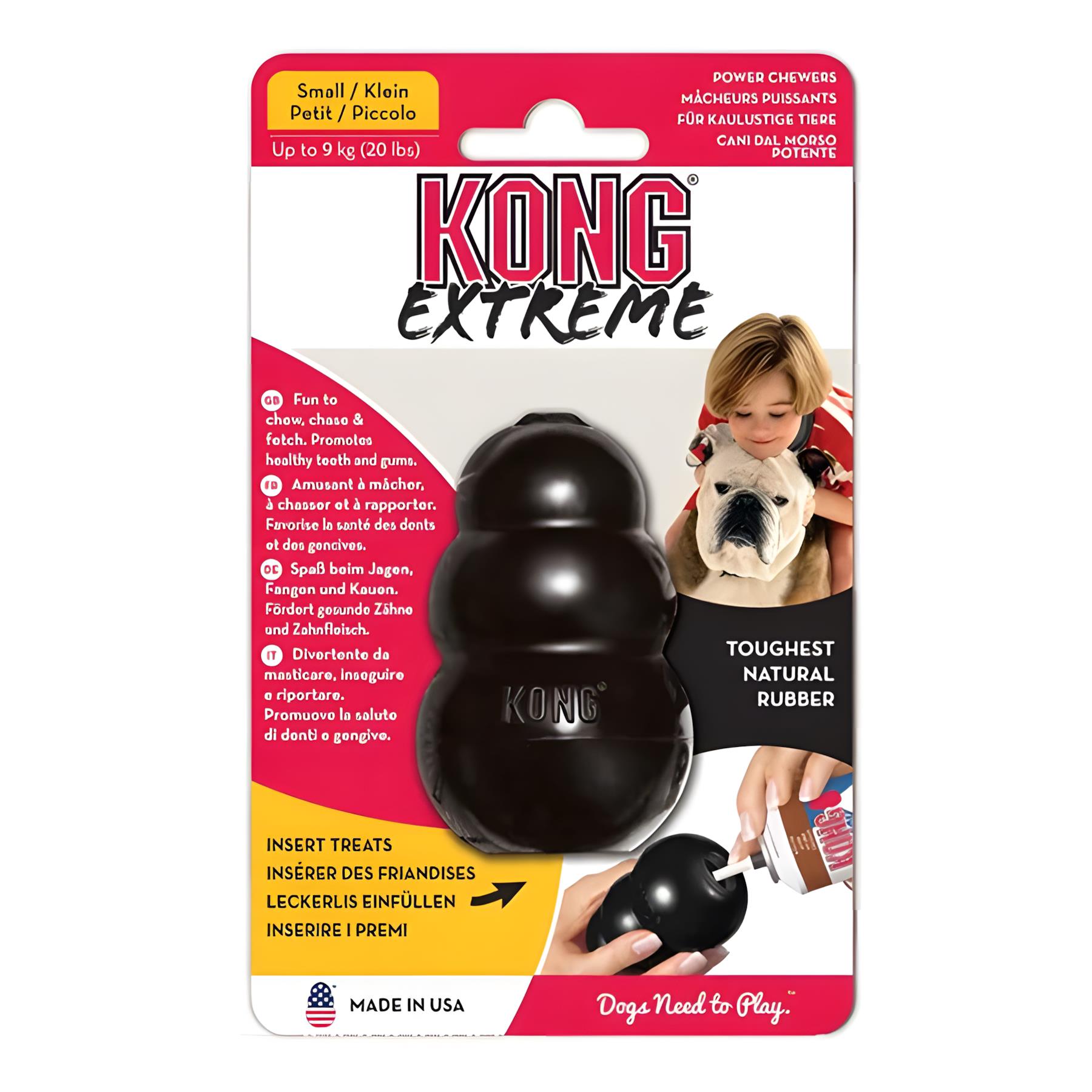 Kong Extreme Köpekler İçin Çok Amaçlı Isırma Oyuncağı Ultra Sert S