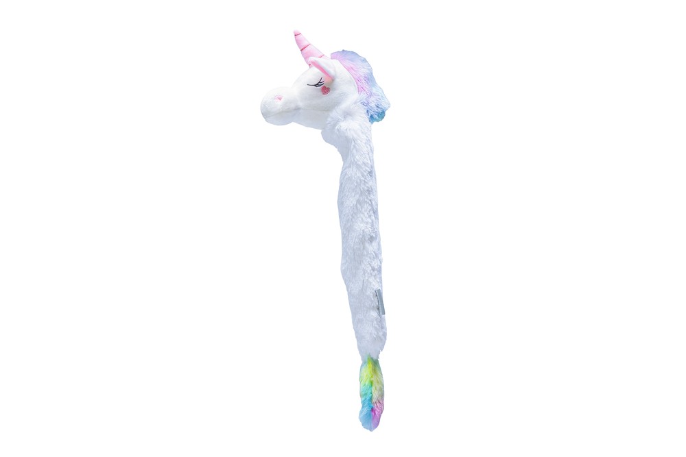 Beeztees Yavru Köpek Oyuncağı, Unicorn, Peluş, Beyaz, 49x10x14cm