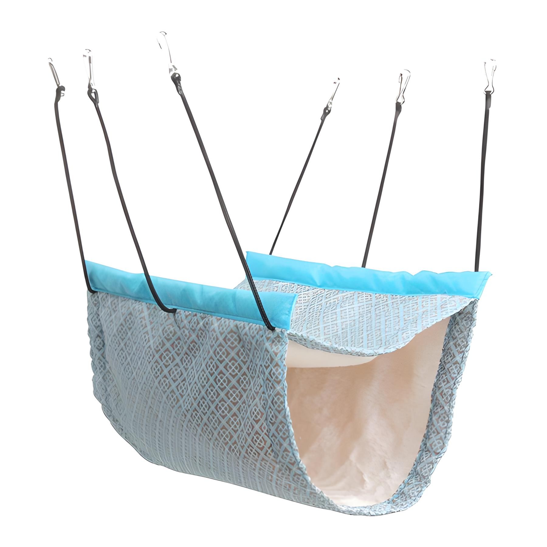 Pawise Kafese Asılabilen 2 Katlı Kumaş Hamster Hamağı 15x30cm