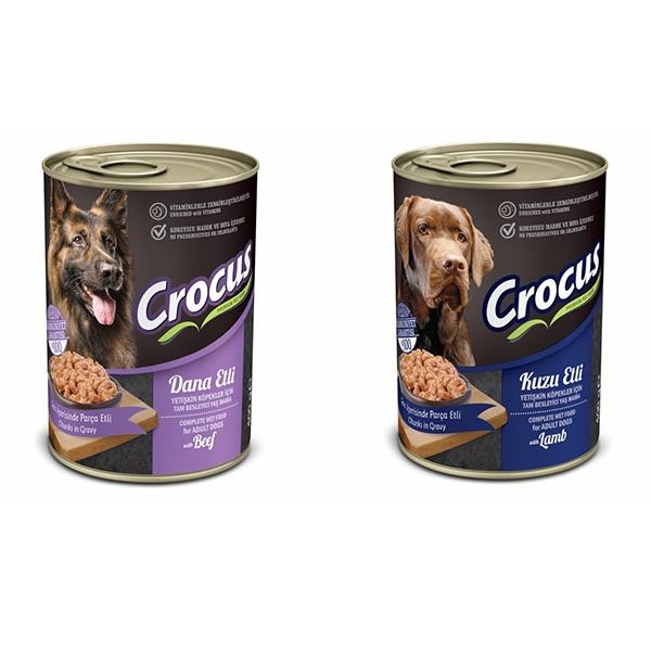 Crocus Karışık Köpek Konservesi 400gr 12li