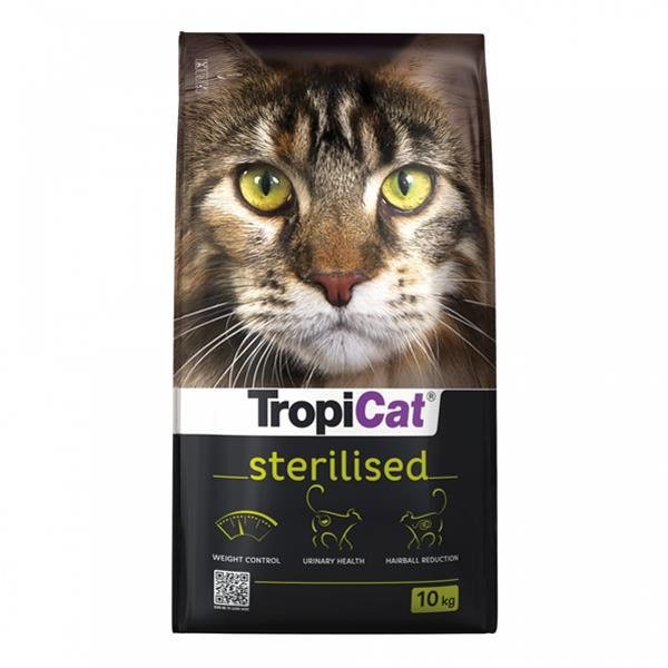 Tropicat Premium Sterilised Tavuklu Kısırlaştırılmış Kedi Maması 10 Kg