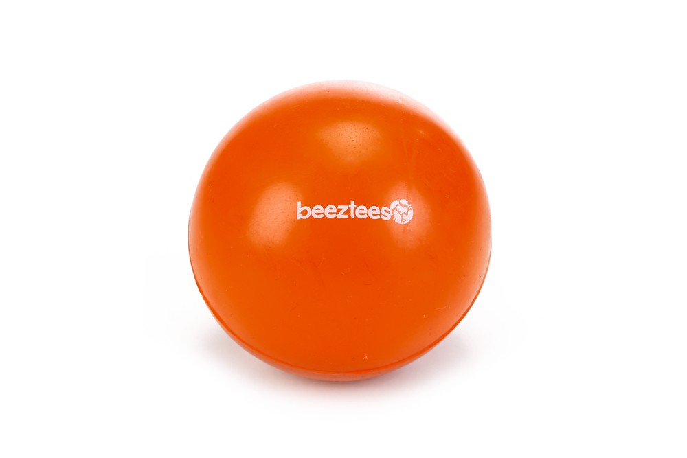 Beeztees Köpek Oyuncağı, Dolu Top, Kauçuk, Turuncu, 9cm
