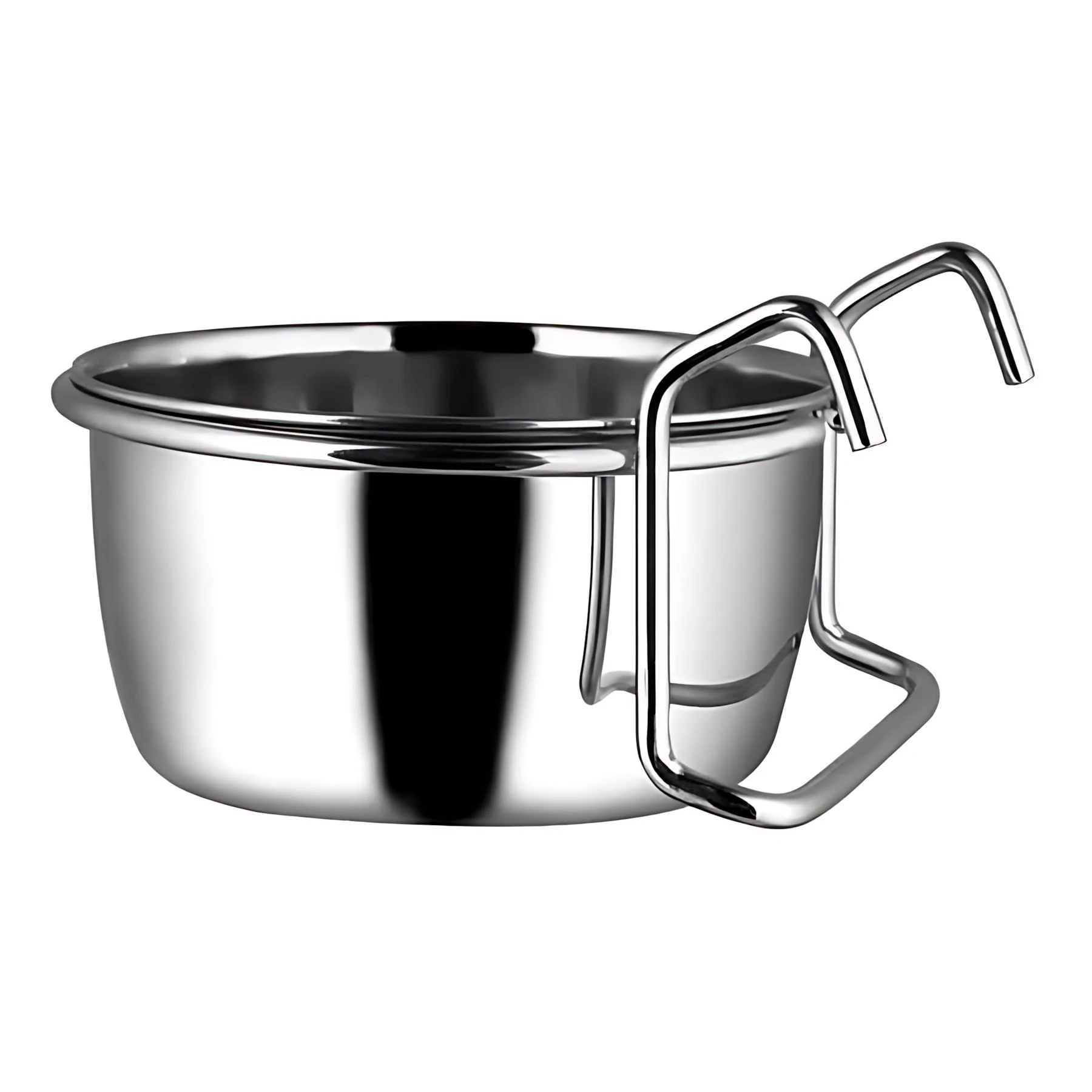 Eurogold Kanca Askılı 10 Oz Metal Yem Kabı 9,5 Cm Çap