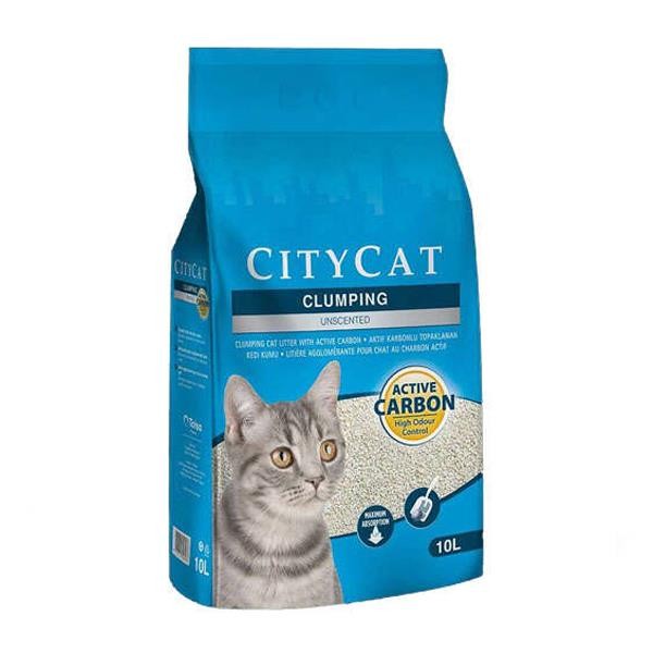 City Cat Activate Carbon Kedi Kumu 10Lt