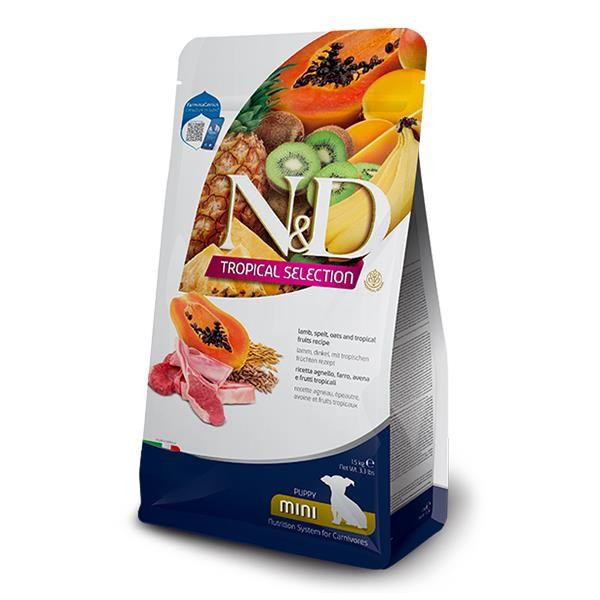 ND Tropical Selection Kuzu Etli Mini Irk Yetişkin Köpek Maması 5Kg