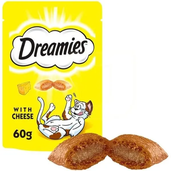Dreamies Peynirli Kedi Ödül Bisküvisi 60gr