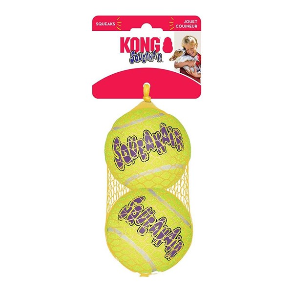Kong Köpek Air Sq Sesli Tenis Topu L 2 Adet 8cm