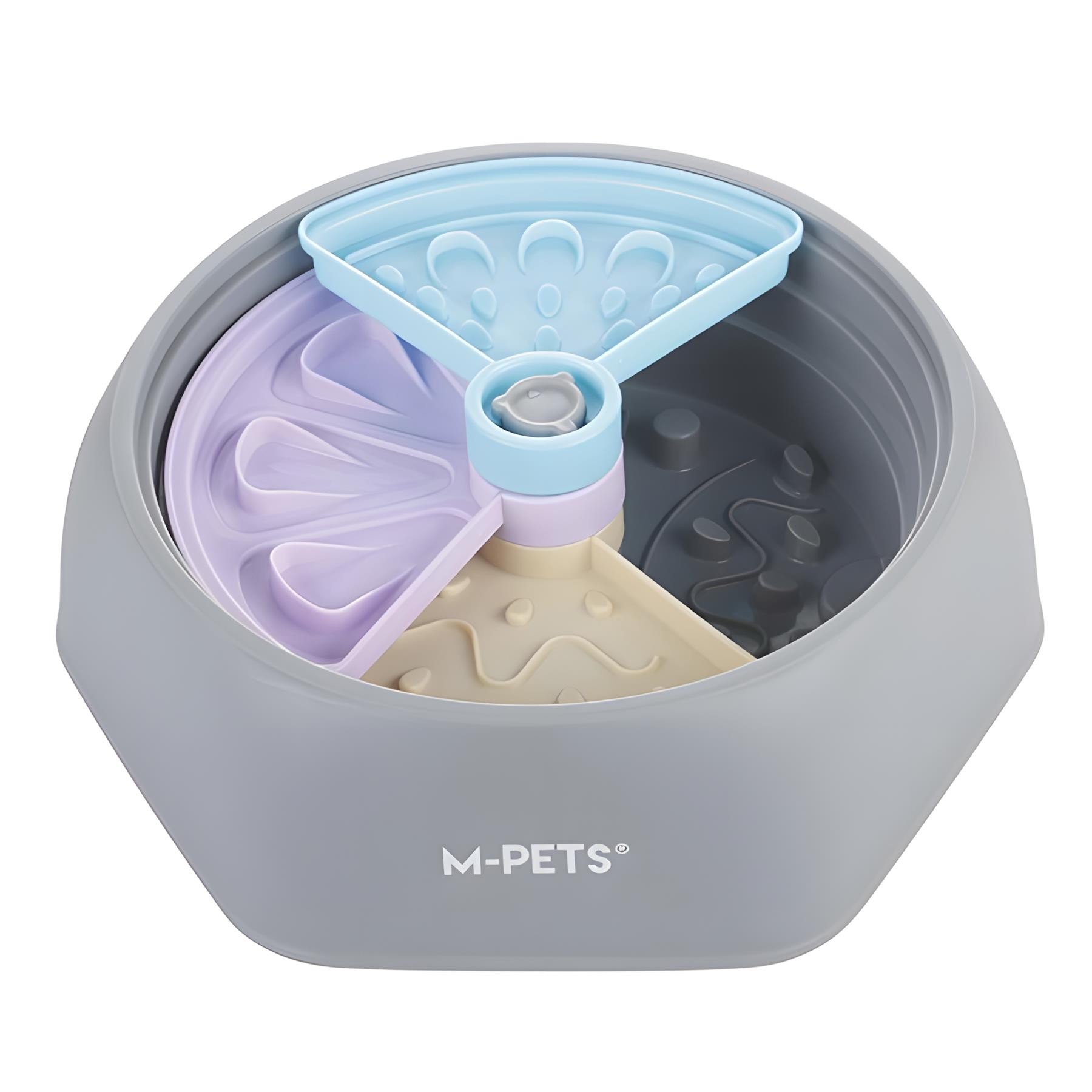 M-Pets Level Up Ayarlanabilir Yavaş Yeme Mama Kabı Medium