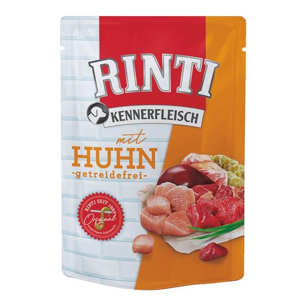 Rinti Pouch Tavuklu Yetişkin Köpek Maması 400gr