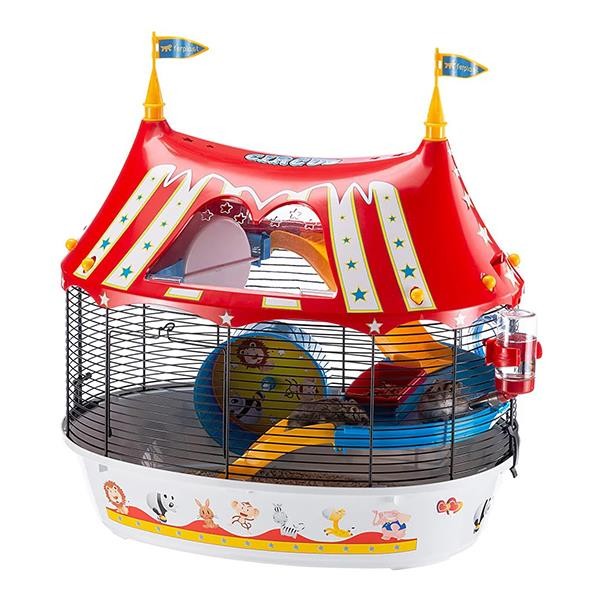 Ferplast Circus Fun Hamster Kafesi Siyah 49x34x42Cm