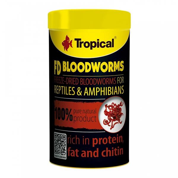 Tropical FD Bloodworms Kan Kurdu 100ml 7gr