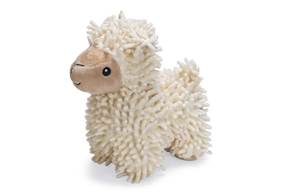 Beeztees Köpek Oyuncağı, Koyun, Peluş, Beyaz, 26x6x21cm