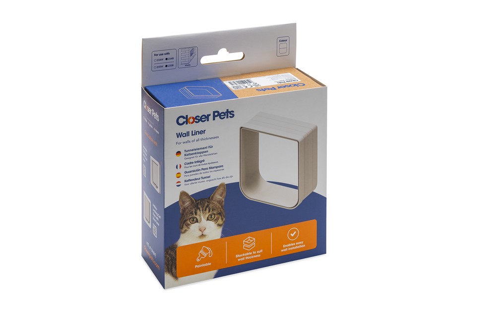 Beeztees CatMate 410507 ve 410611 Kedi Kapısı, Genişletme Tüneli 17x16x6,5cm