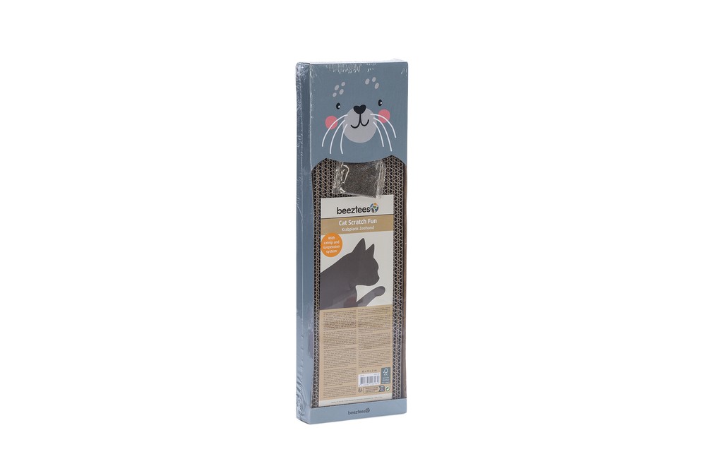 Beeztees Kedi Karton Tırmalama, Mavi, 45cm