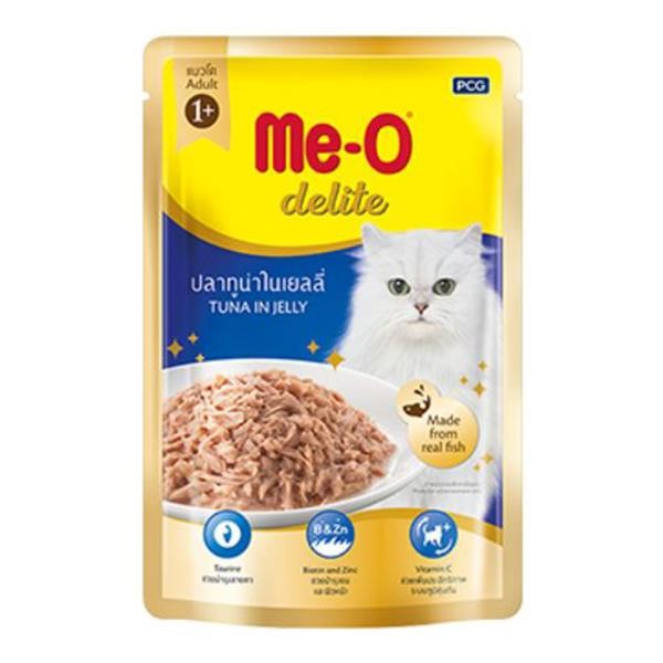 Me-O Delite Pouch Ton Balıklı Kedi Konservesi 70gr