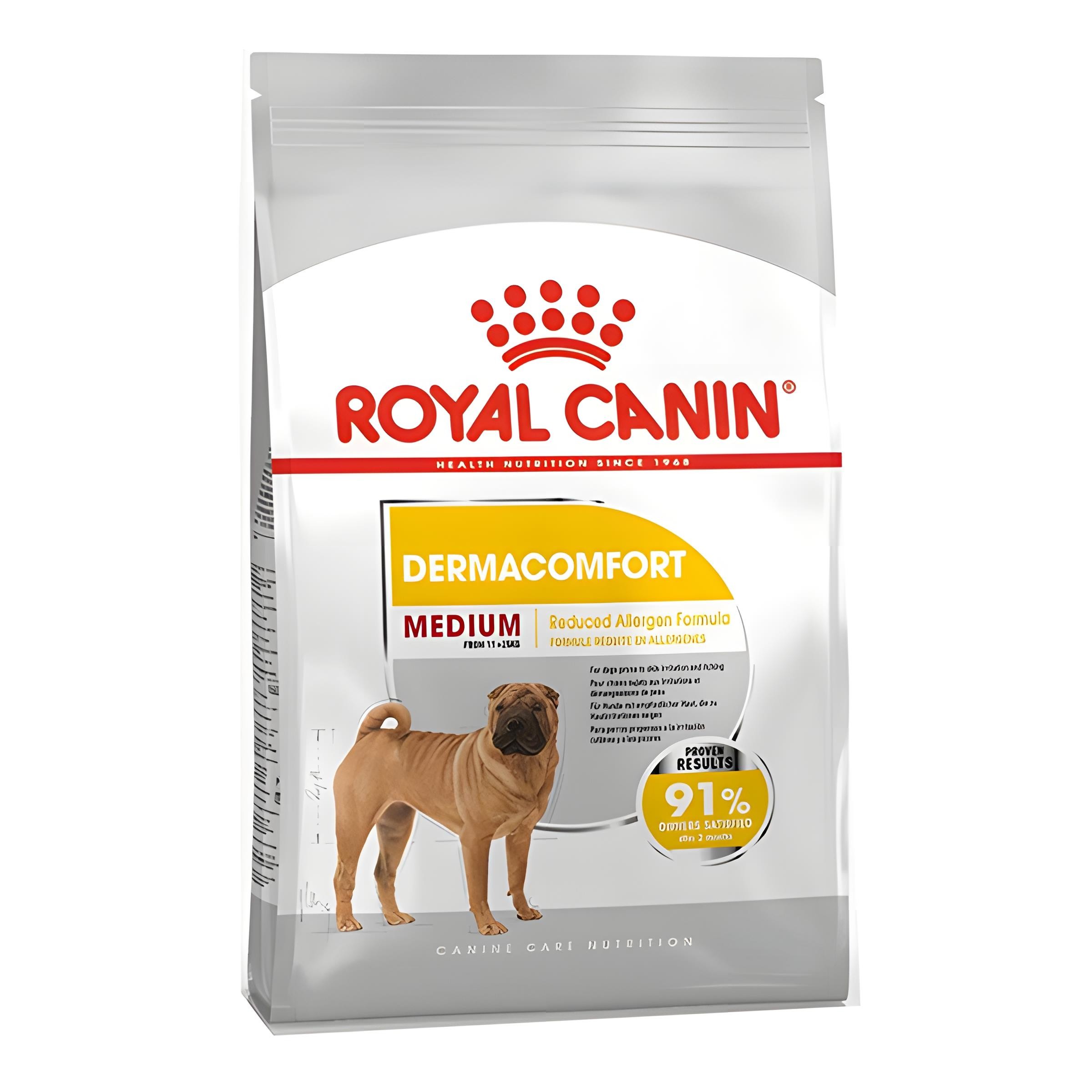 Royal Canin Adult Medium Dermacomfort Yetişkin Köpek Maması 12Kg