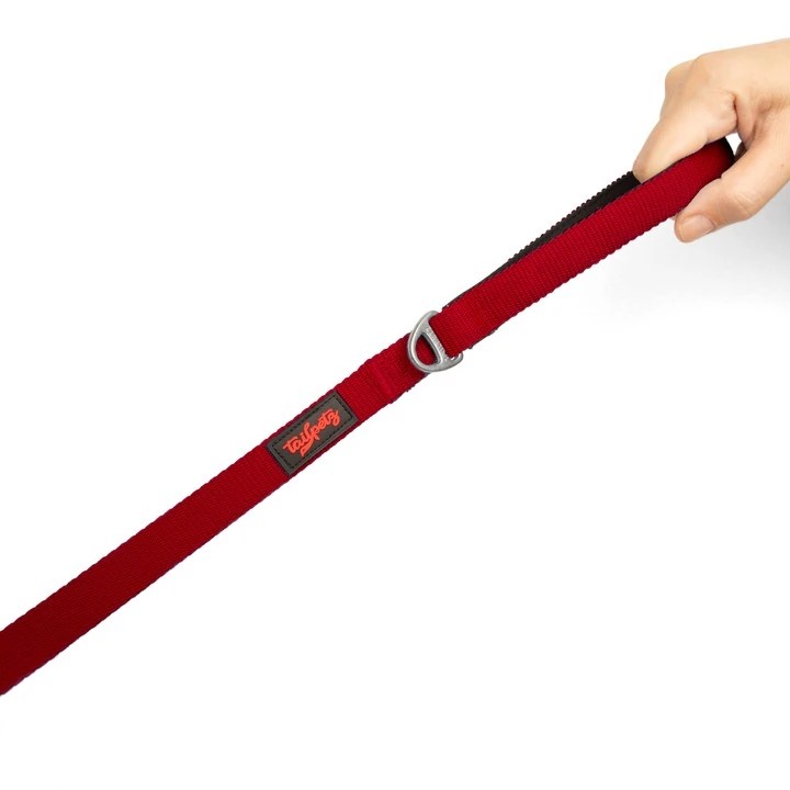 Tailpetz Red Match Leash Medium