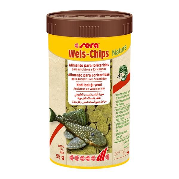 Sera Wels-Chips Nature 250 Ml 95 Gr