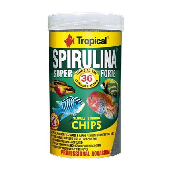 Tropical Super Spirulina Forte Chips 100gr Kovadan Bölme