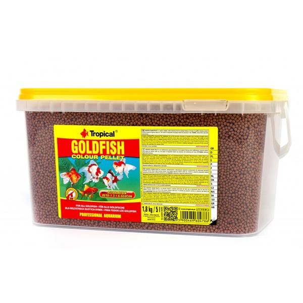 Tropical Goldfish Colour Pellet Kovadan Bölme 100gr