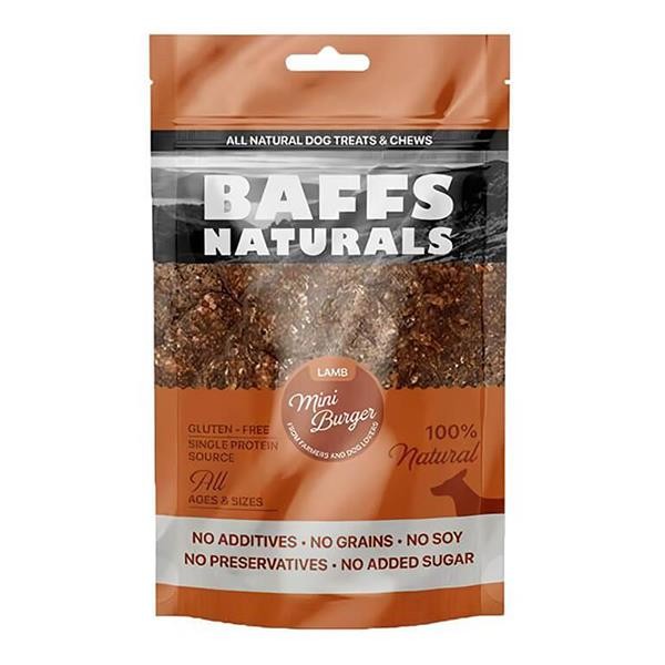 Baffs Natural Kuzulu Mini Burger Köpek Ödülü 100Gr