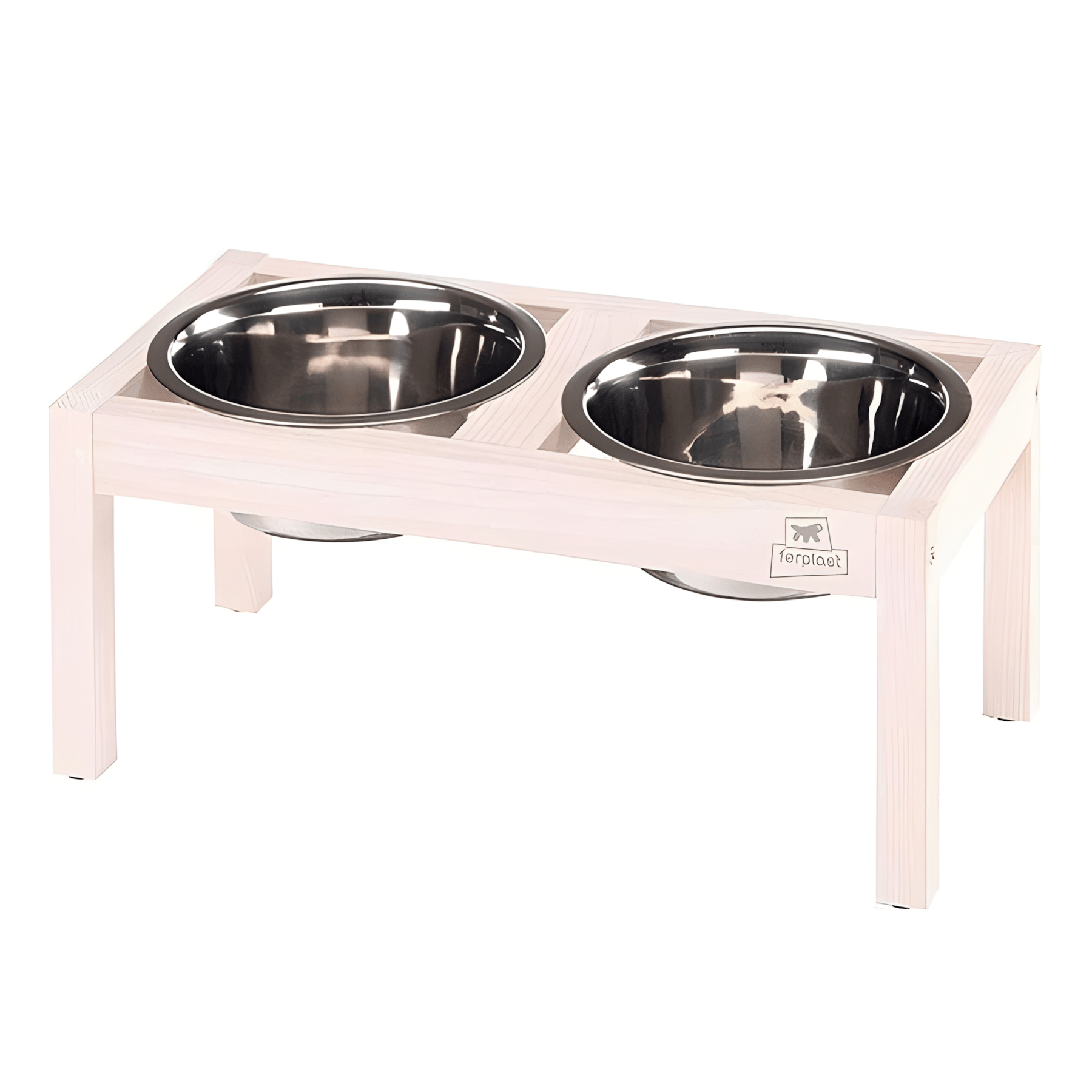 Ferplast Desco Wood 07 Standlı Mama ve Su Kabı Seti