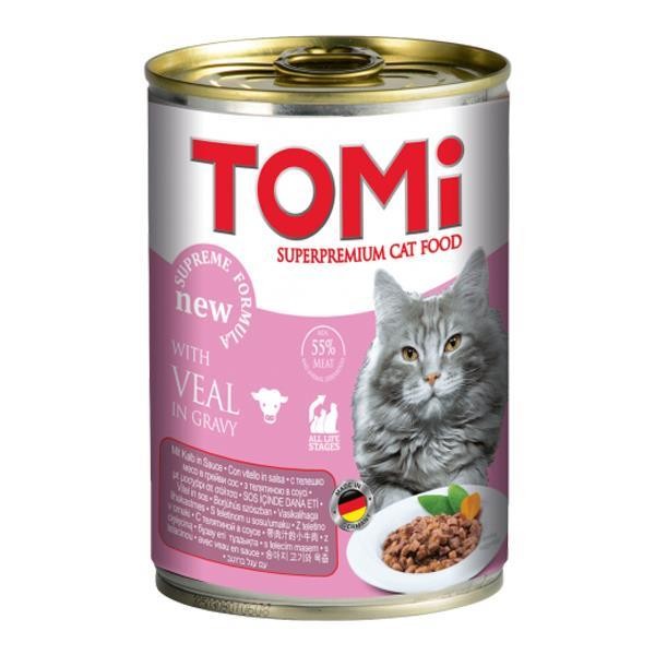 Tomi Karışık Yetişkin Kedi Konservesi 400gr 12li