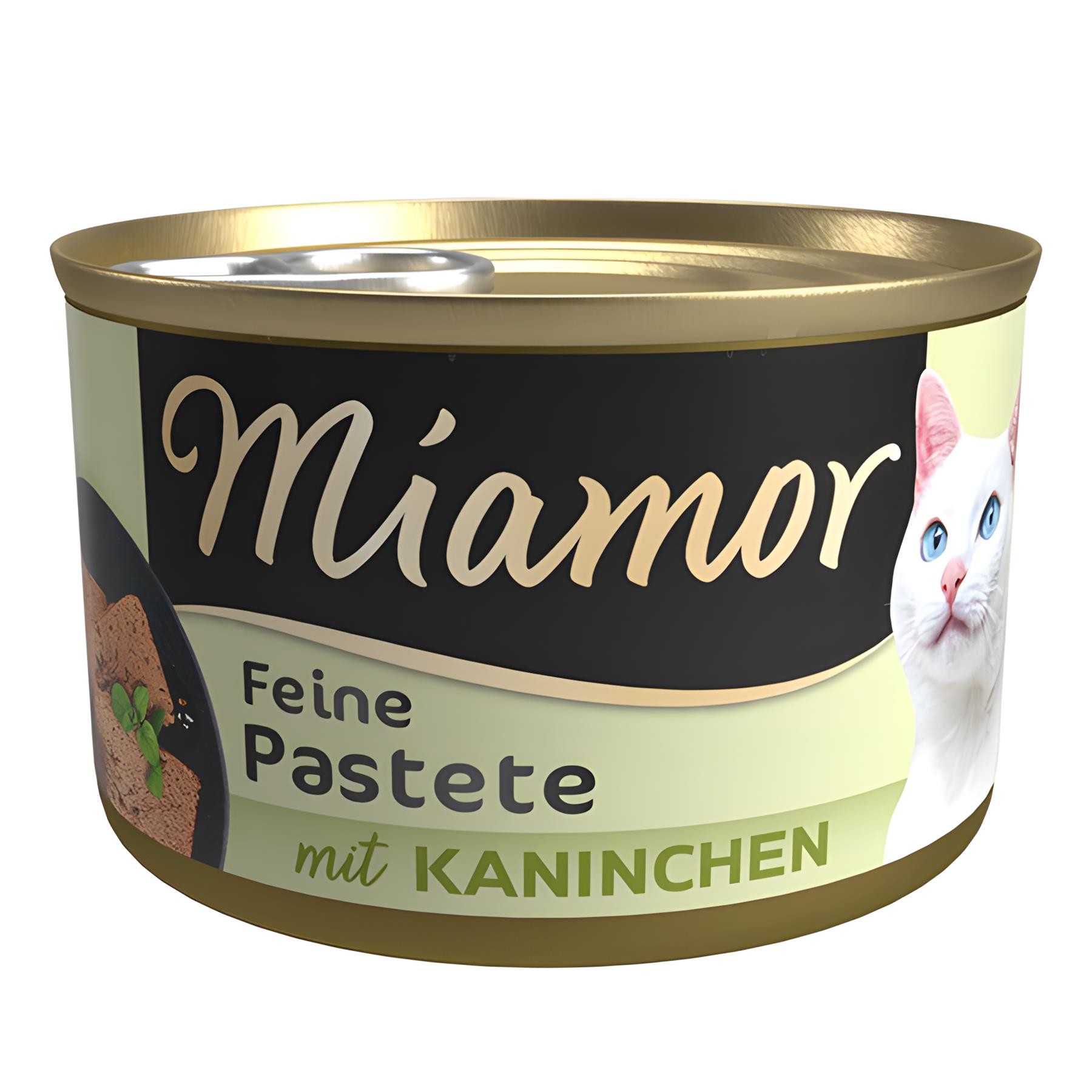 Miamor Pastete Tavşanlı Konserve Kedi Maması 85gr