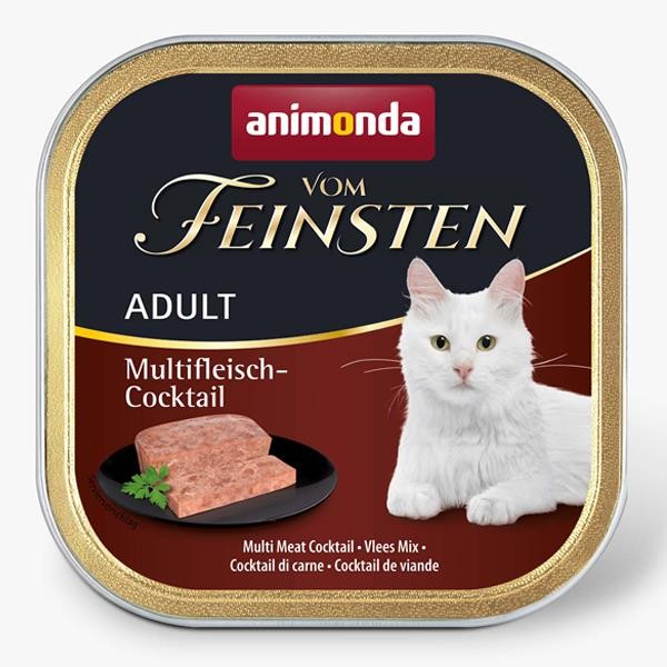 Animonda Vom Feinstein Karışık Etli Konserve Kedi Maması 100gr