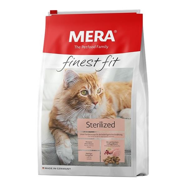 Mera Finest Fit Sterilized Kümes Hayvanlı Kısır Kedi Maması 4Kg