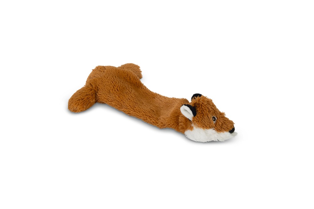 Beeztees Köpek Oyuncağı, İki Sesli, Tilki, Peluş, Kahverengi, 36cm
