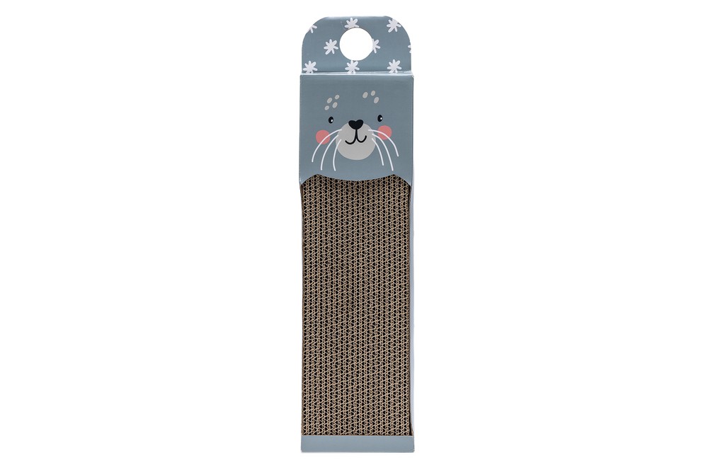 Beeztees Kedi Karton Tırmalama, Mavi, 45cm