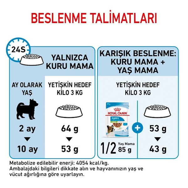 Royal Canin XSmall Puppy Yavru Köpek Maması 3 Kg