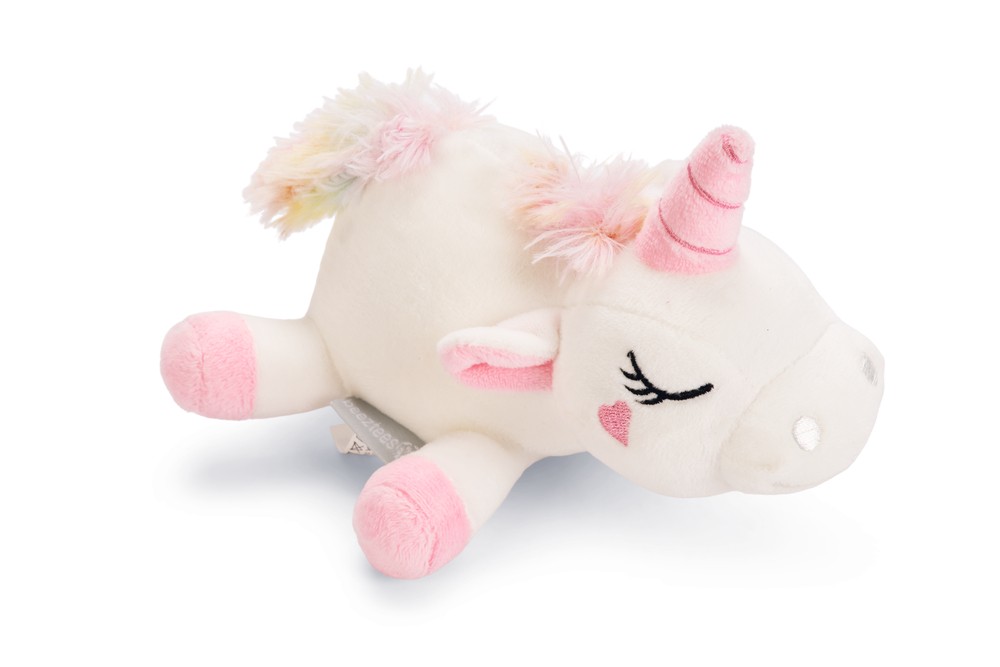 Beeztees Yavru Köpek Oyuncağı, Unicorn, Peluş, Beyaz, 18x15x11,5cm