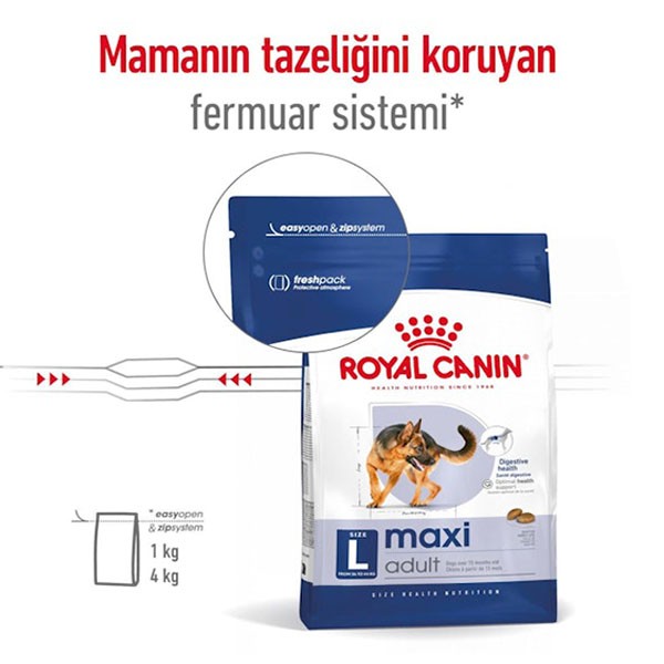 Royal Canin Maxi Adult Yetişkin Köpek Maması 15 Kg