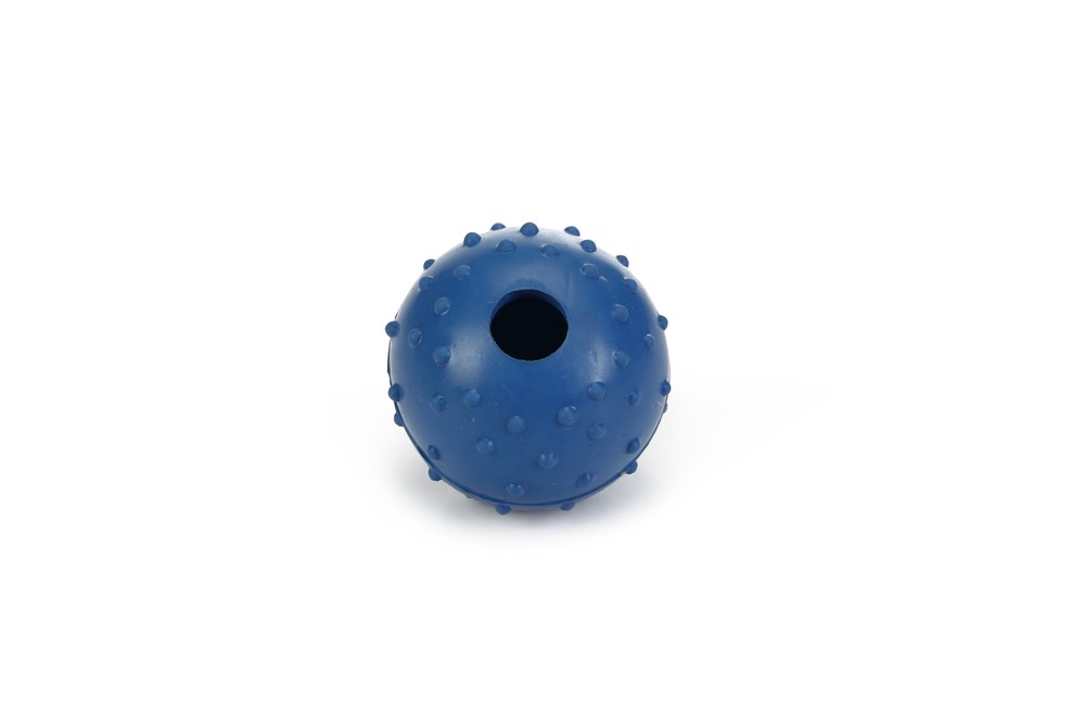 Beeztees Köpek Oyuncağı, Ödül ve Oyun Topu, Kauçuk, Mavi, 5cm