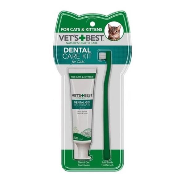 Vest Best Kediler için Ağız ve Diş Bakım Seti 16,5cm 45gr