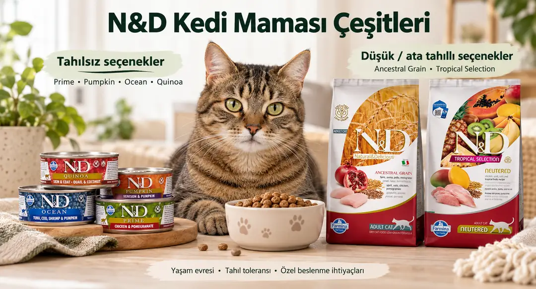 Kedinizin beslenme ihtiyaçlarına uygun mama seçimi, sağlıklı ve uzun bir yaşam sürmesinin temelidir.