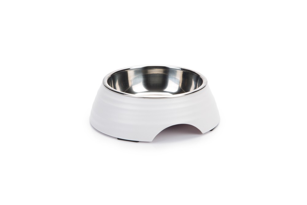 Beeztees Köpek Mama Su Kabı, Paslanmaz Çelik, 14cm