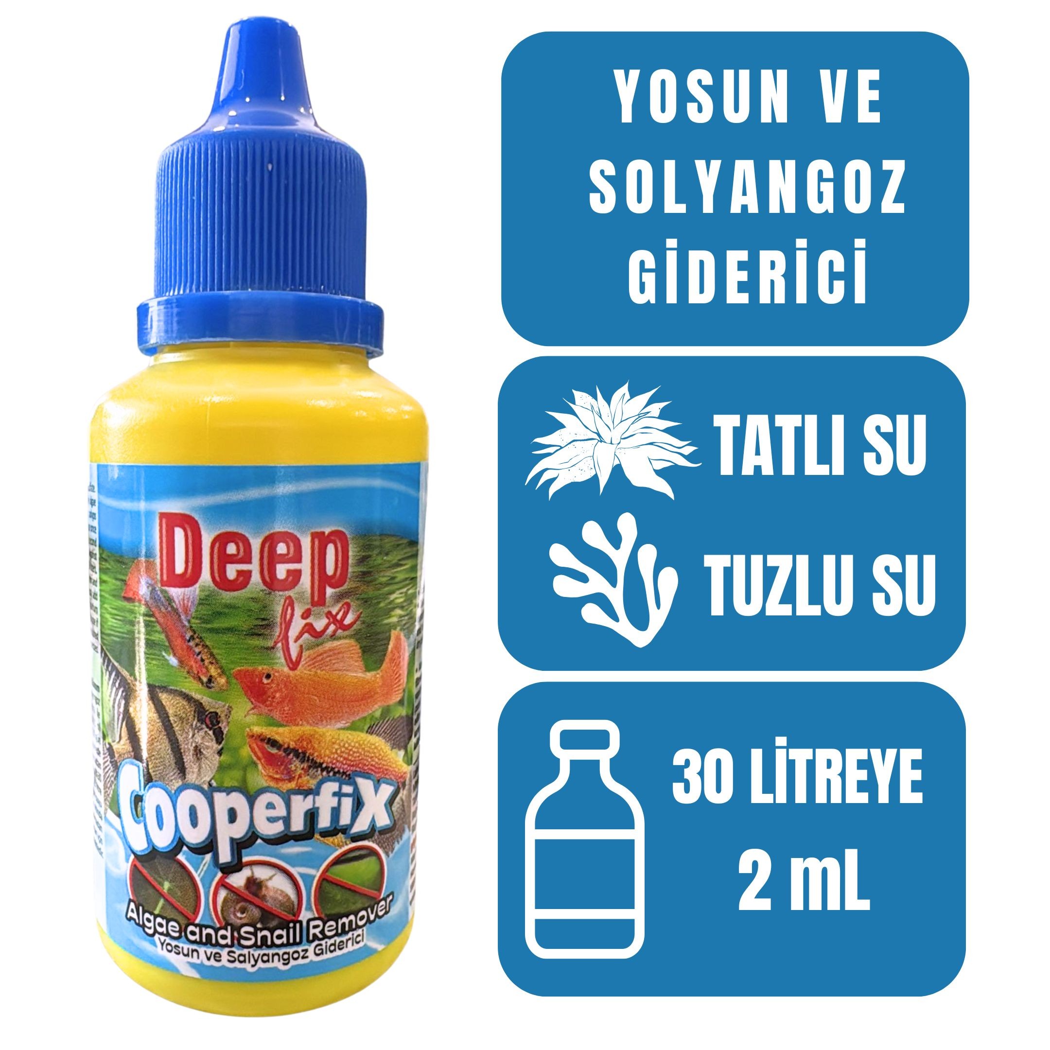 Deep Fix Cooperfix Yosun Ve Salyangoz Giderici 50ml